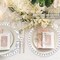 50 Pieces 13" Floral Place Mats, Disposable Round Retro Theme Placemats Nonslip Paper Table Mats for Dinner Wedding Party Decor